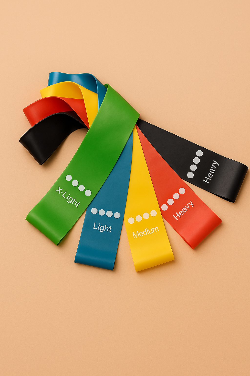 BodyNova™ SculptBands – Premium Latex Resistance Loops