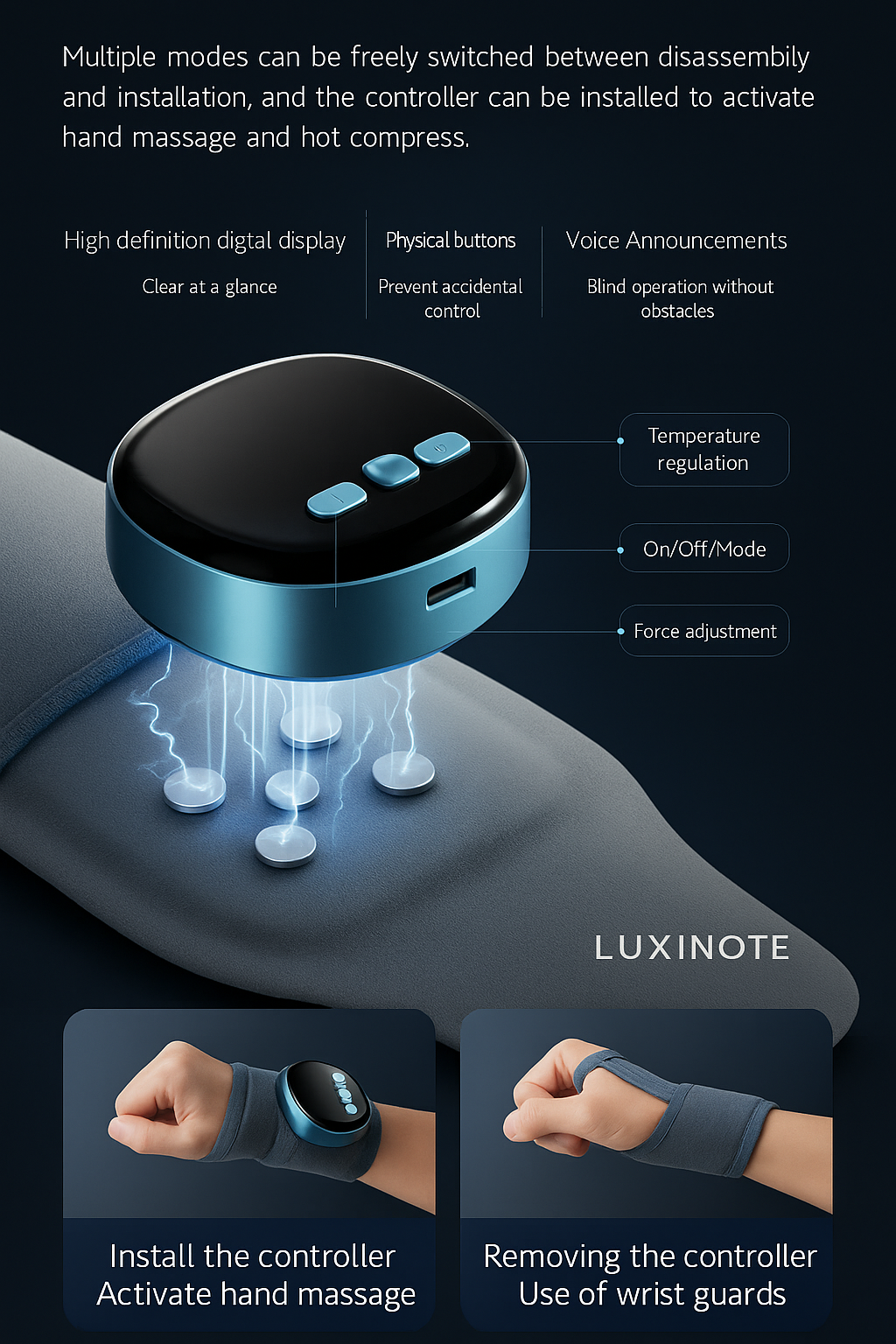 BodyNova™ SmartRelief Wristband