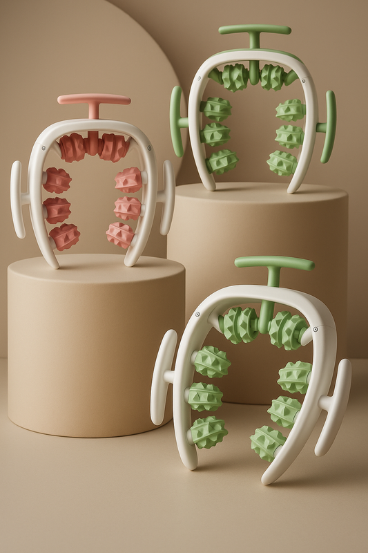 Reclaim Relief. Restore Confidence. BodyNova™ 11-Wheel Deep Relief Massager