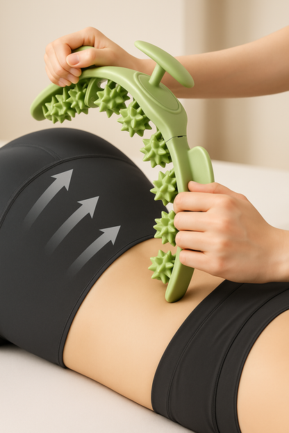 Reclaim Relief. Restore Confidence. BodyNova™ 11-Wheel Deep Relief Massager