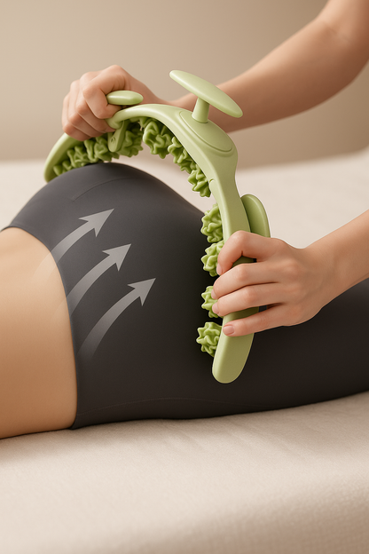 Reclaim Relief. Restore Confidence. BodyNova™ 11-Wheel Deep Relief Massager