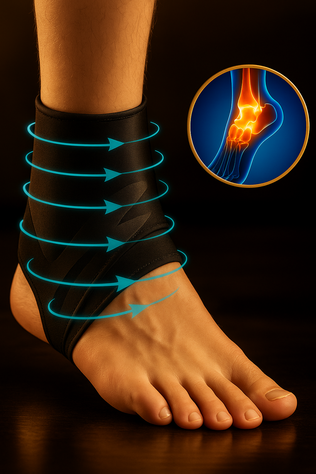 BodyNova™ ProFlex Ankle Support Sleeve