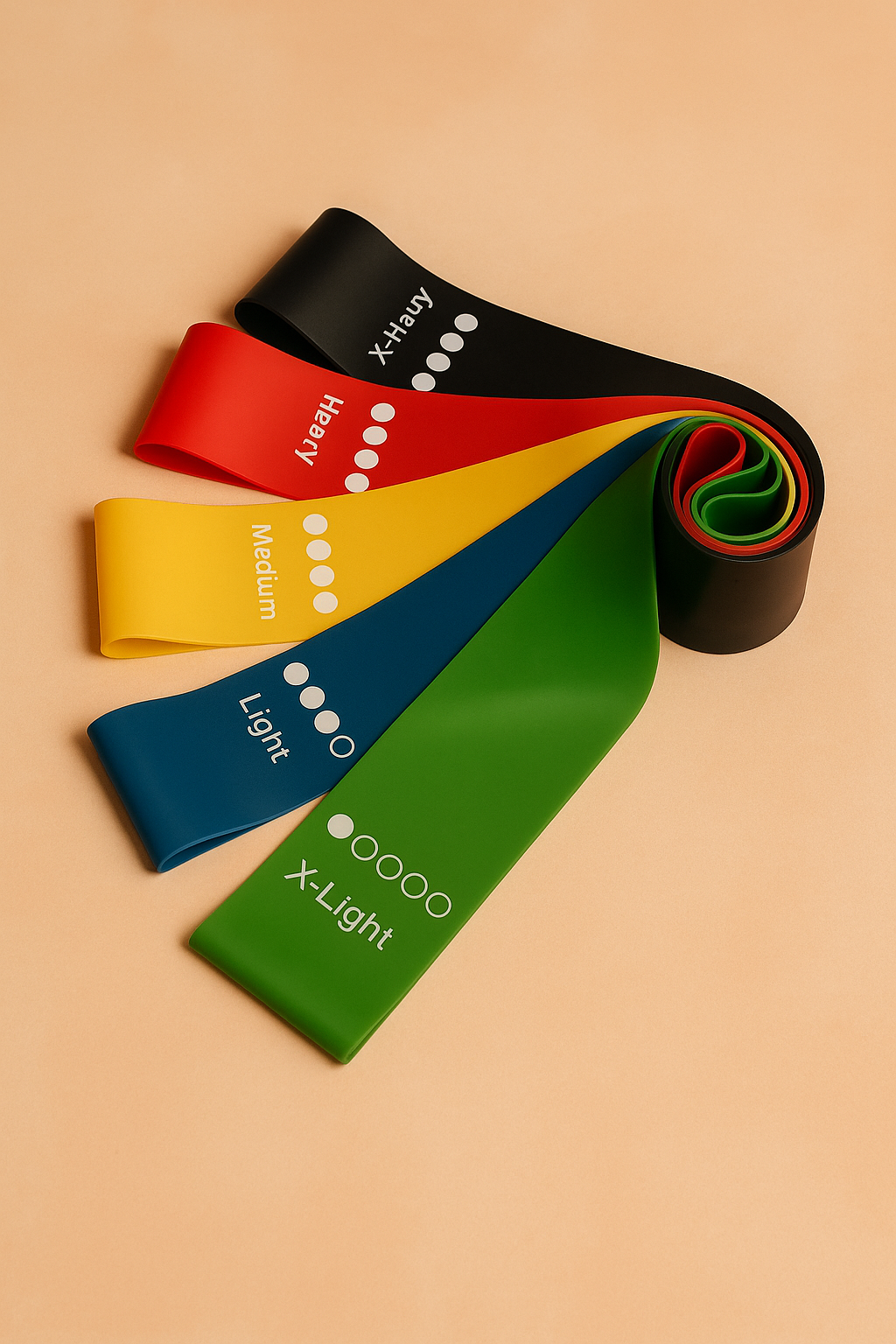 BodyNova™ SculptBands – Premium Latex Resistance Loops