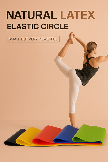 BodyNova™ SculptBands – Premium Latex Resistance Loops