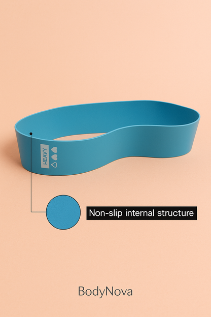 BodyNova™ Premium Booty Resistance Bands – 4-Level Set